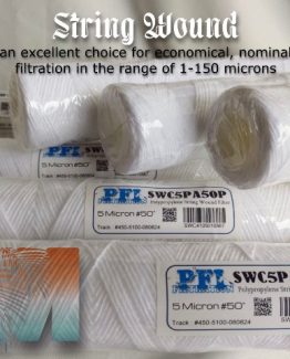 string wound pp cartridge filter benang