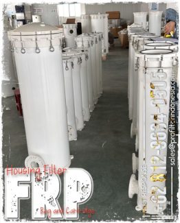 frp housing bag filter dan cartridge filter