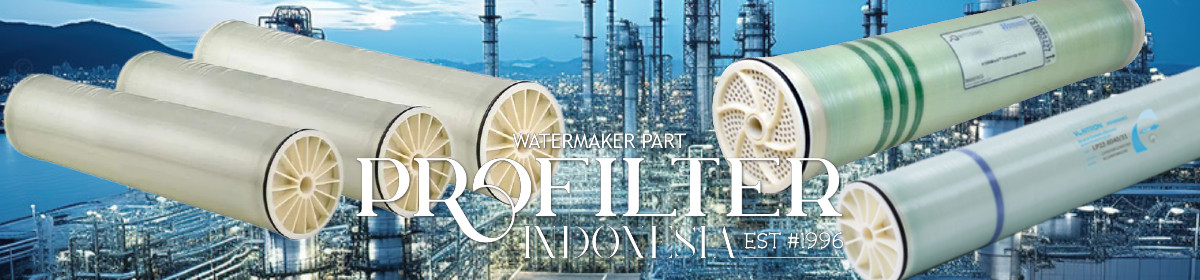 8040 Rhs BWRO Membrane 8040 untuk Sistem Brackish Water Reverse Osmosis